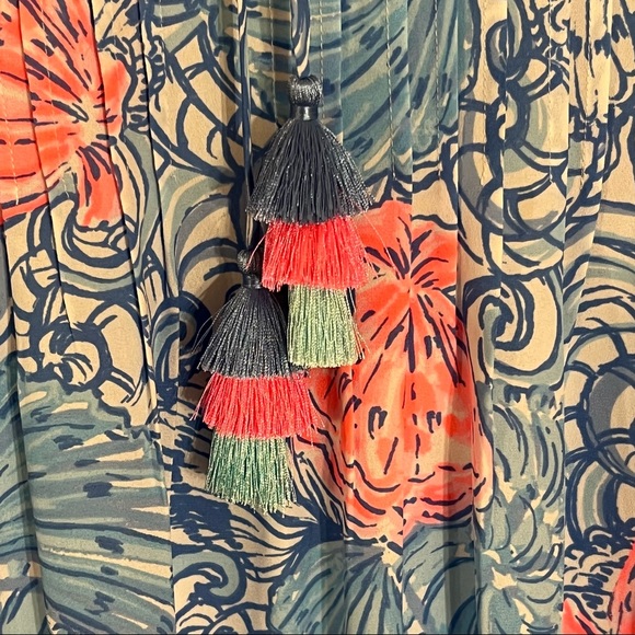 Lilly Pulitzer MarilinaTunic Blue Haven Raising Shell Dress, Sz. XS NWOT - Picture 11 of 15